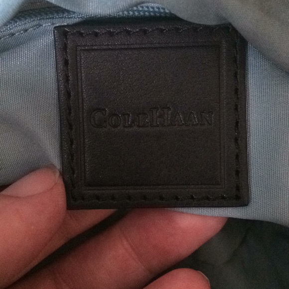 Cole Haan Black Leather Mini Satchel - Picture 6 of 6